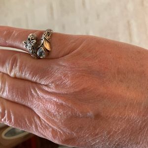 Aquamarine Wrap Ring